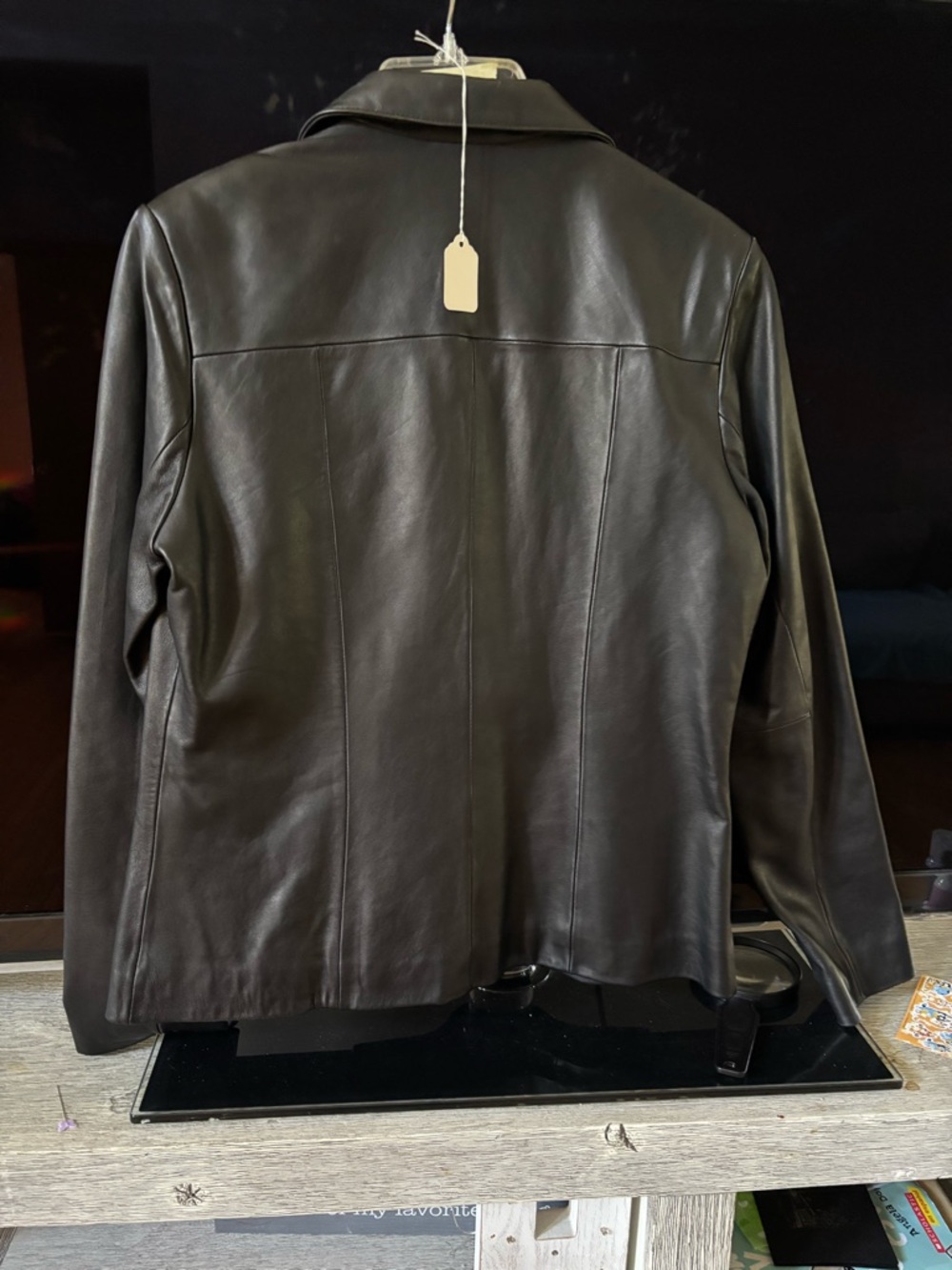 Wilsons Leather Black Label Pelle Studio Jacket - Black - Picture 4 of 11